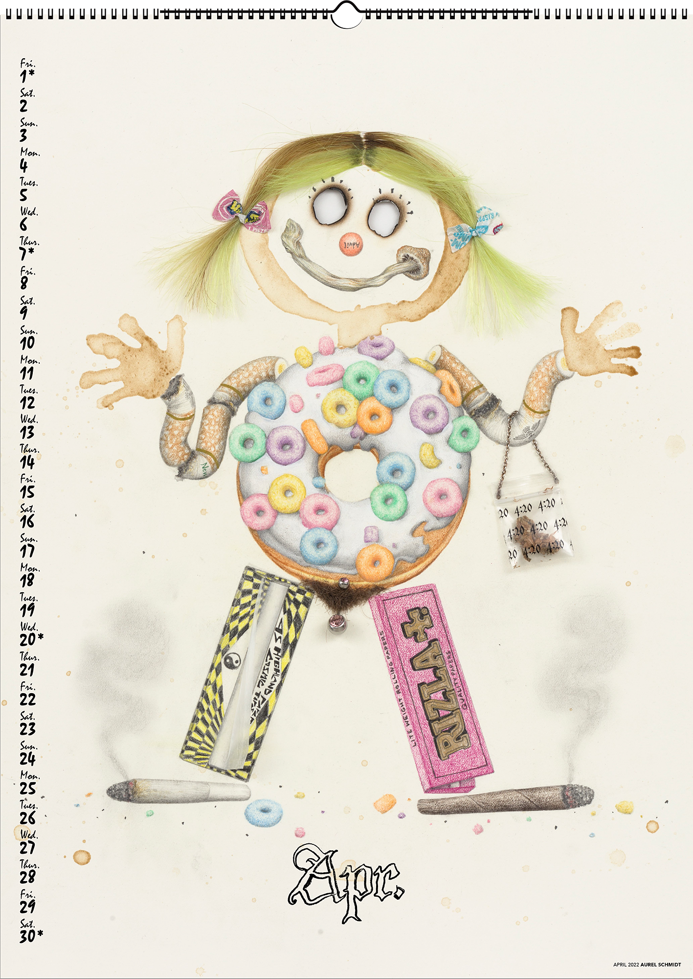 SALE: SNEEZE N°51 HOLIDAY 2021 (2022 PREMIUM POSTER CALENDAR)