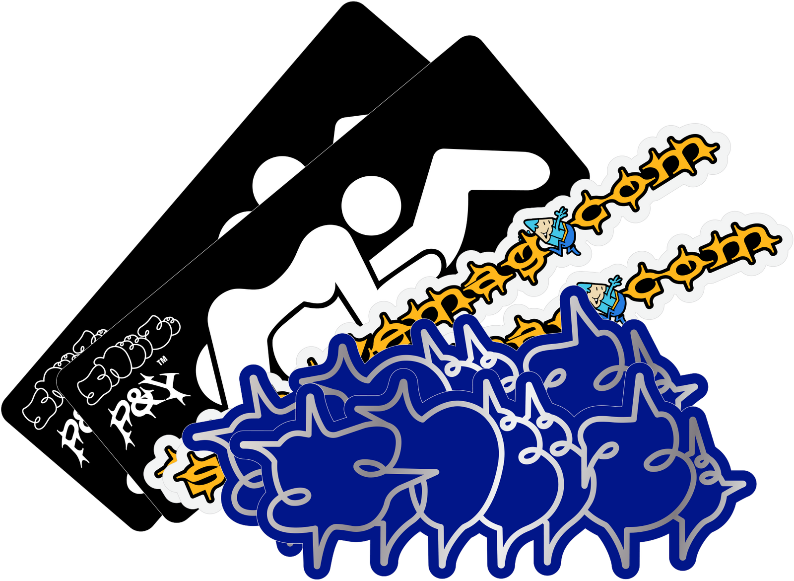 SNEEZE/PUNKANDYO N°69 STICKERS
